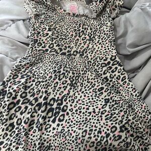 Leopard print dress